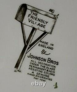 Johnson Bros The Friendly Village Large Serving Platter 20-1/4 x 15-7/8