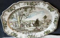 Johnson Bros The Friendly Village Large Serving Platter 20-1/4 x 15-7/8