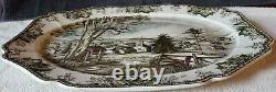 Johnson Bros The Friendly Village Large Serving Platter 20-1/4 x 15-7/8