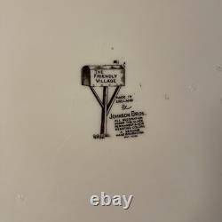 Johnson Bros The Friendly Village Large Turkey Platter 20 Inches