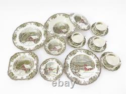Johnson Bros The Friendly Village Made in England Stamp Dinner Service Set +