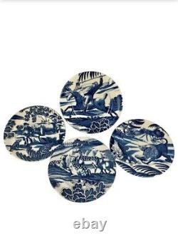 Johnson Bros, Tiffany Menagerie Plates Set of 4