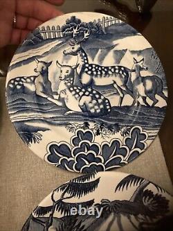 Johnson Bros, Tiffany Menagerie Plates Set of 4