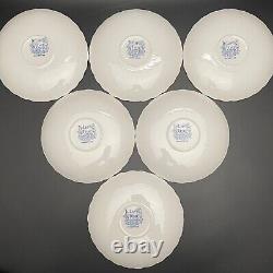 Johnson Bros Tulip Time Tea & Crumpet Snack Set for 6 Made in England 20 Pieces