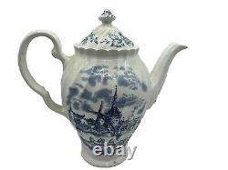 Johnson Bros Tulip Time Teapot Vintage