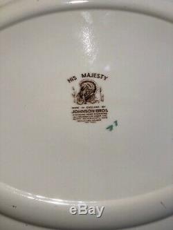 Johnson Bros Turkey Thanksgiving Platter 20 Exc