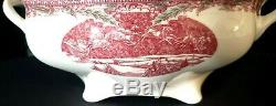 Johnson Bros Twas The Night Before Christmas Covered Tureen Casserole Dish Nwob