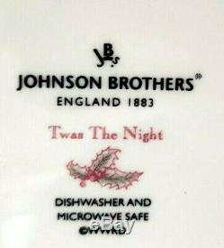 Johnson Bros Twas The Night Before Christmas Covered Tureen Casserole Dish Nwob