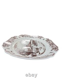 Johnson Bros. Vintage Historic America Thanksgiving Ceramic Tray SKU 9589