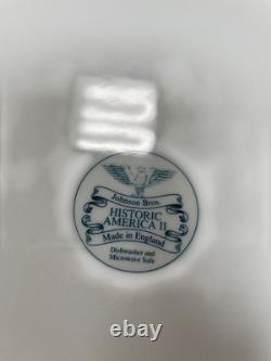 Johnson Bros. Vintage Historic America Thanksgiving Ceramic Tray SKU 9589