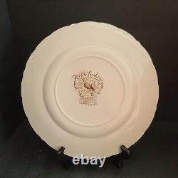 Johnson Bros Wild Turkey Native American WIndsor Ware 8 Salad Plate READ