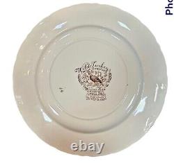 Johnson Bros Wild Turkeys Dinner Plate Set Of 8