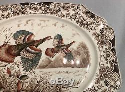 Johnson Bros Wild Turkeys Large Turkey Platter, Windsor Ware, England