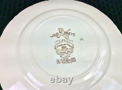 Johnson Bros Wild Turkeys Native American Dinner Plates 11 Set 4 Windsor Ware