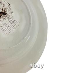 Johnson Bros Wild Turkeys Native American Windsor Ware 7 7/8 Rimmed Soup Bowls