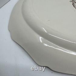 Johnson Bros Wild Turkeys Native American Windsor Ware England 17 X 14Platter