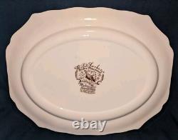 Johnson Bros Wild Turkeys Serving Platter Windsor Ware 20 x 16 Excellent