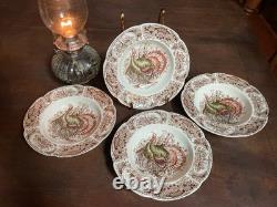Johnson Bros. Wild turkey rim soup bowls