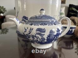 Johnson Bros Willow Blue 13 Pc Tea Set