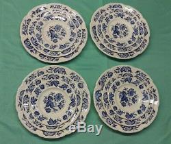 Johnson Bros Windsor Ware Blue Malvern 46pc X4complete Place Set