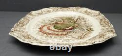 Johnson Bros Windsor Ware Ceramic 20 Native American Turkey Serving Platter
