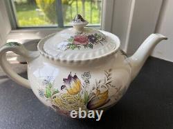 Johnson Bros Windsor Ware Garden Bouquet Teapot