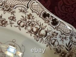 Johnson Bros. Windsor Ware Harvest Oval Serving Platter 20 x 16 England