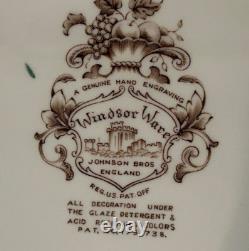 Johnson Bros. Windsor Ware Harvest Oval Serving Platter 20 x 16 England