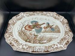 Johnson Bros. Windsor Ware- Wild Turkey Massive Platter 20.5