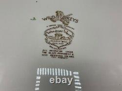 Johnson Bros. Windsor Ware- Wild Turkey Massive Platter 20.5