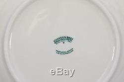 Johnson Bros Xmas Tree Salad Plates 8.75 Set of 6