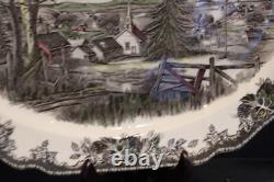 Johnson Brother Friendly Village 20 1/8 Oval Platter
