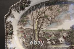 Johnson Brother Friendly Village 20 1/8 Oval Platter