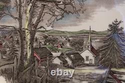 Johnson Brother Friendly Village 20 1/8 Oval Platter