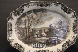 Johnson Brother Friendly Village 20 1/8 Oval Platter