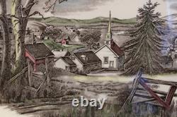 Johnson Brother Friendly Village 20 1/8 Oval Platter