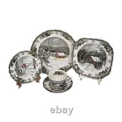 Johnson Brother's The Friendly Village England 20 PC Dinnerware Set