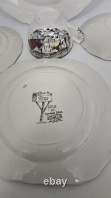 Johnson Brother's The Friendly Village England 20 PC Dinnerware Set
