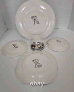 Johnson Brother's The Friendly Village England 20 PC Dinnerware Set