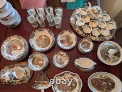 Johnson Brothers 103 Piece China Set Made in England
