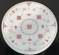 Johnson Brothers 10 Denmark Pink Dinner Plates SET OF 6 MINT