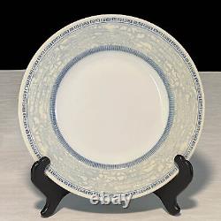 Johnson Brothers 12 piece Acanthus Blue China Dinner, Salad, Bread Plates Set