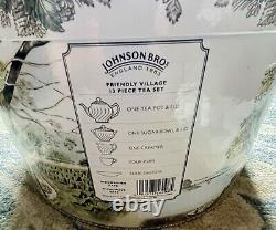 Johnson Brothers 13 piece Friendly Village Tea Set