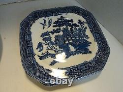 Johnson Brothers, 16 Dish Set, WILLOW BLUE (MADE IN ENGLAND)