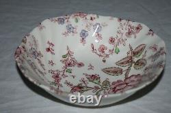 Johnson Brothers 20 Piece Dinner Service Rose Chintz Pink New Open Box China