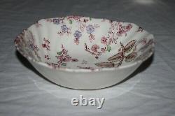 Johnson Brothers 20 Piece Dinner Service Rose Chintz Pink New Open Box China