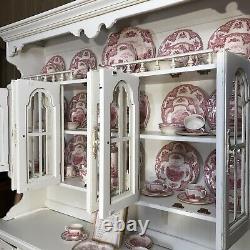 Johnson Brothers 97 PC Old Britain Castles Pink Vintage Serves 12 Fine China
