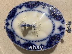 Johnson Brothers Albany R3072 Blue & White Floral Oval Tureen with Lid