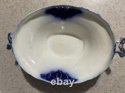 Johnson Brothers Albany R3072 Blue & White Floral Oval Tureen with Lid
