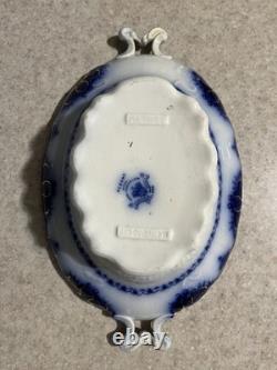 Johnson Brothers Albany R3072 Blue & White Floral Oval Tureen with Lid